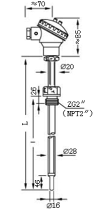 煙道、風(fēng)道熱電偶